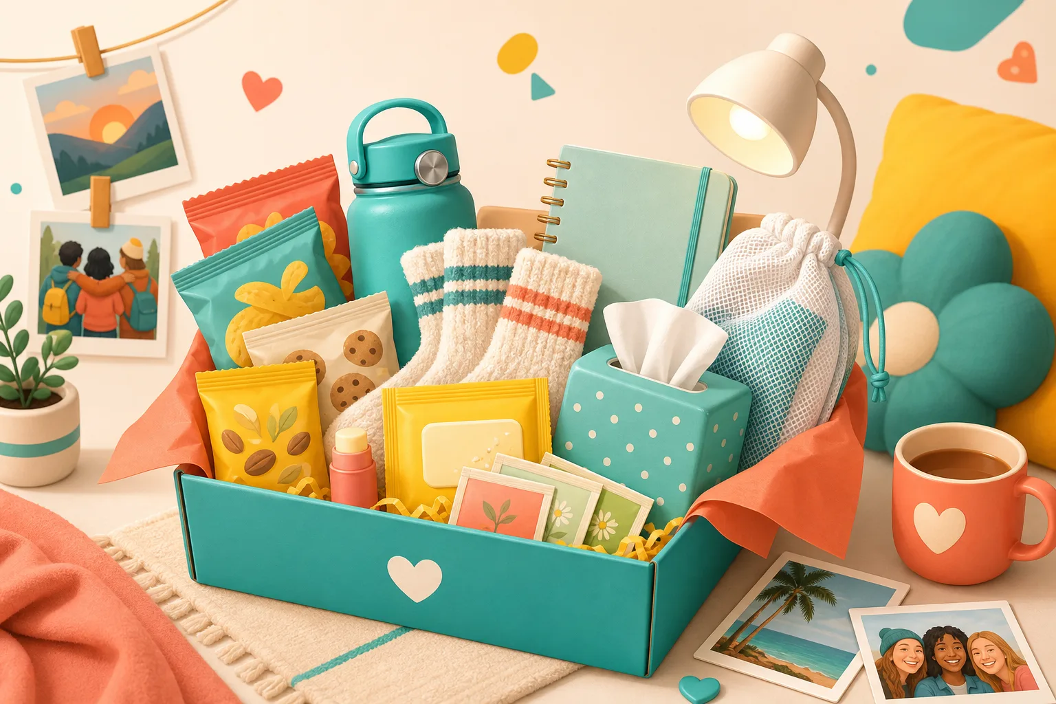 College Care Package Gifts for First Semester - Gift ideas and recommendations